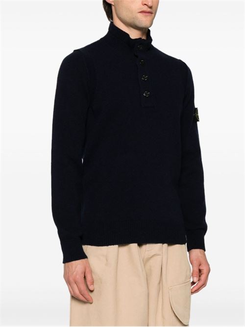 Maglione con logo STONE ISLAND | 8115540A3A0020